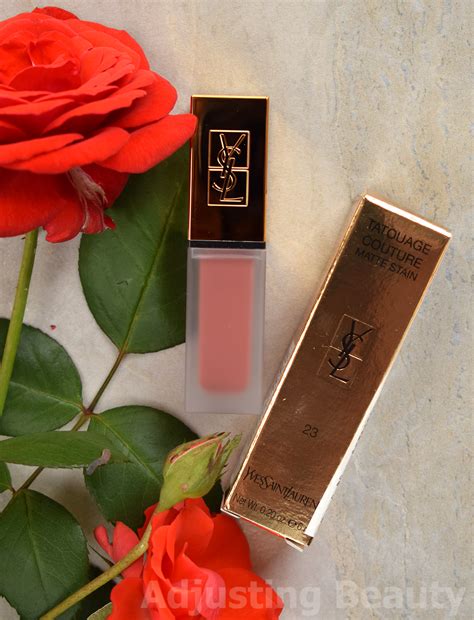 ysl tatouage couture lipstick review